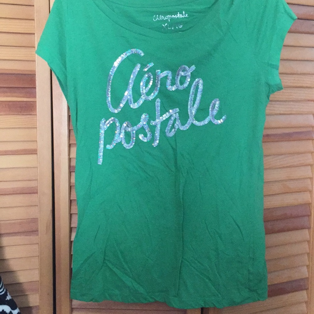 Green Aeropostale T-shirt